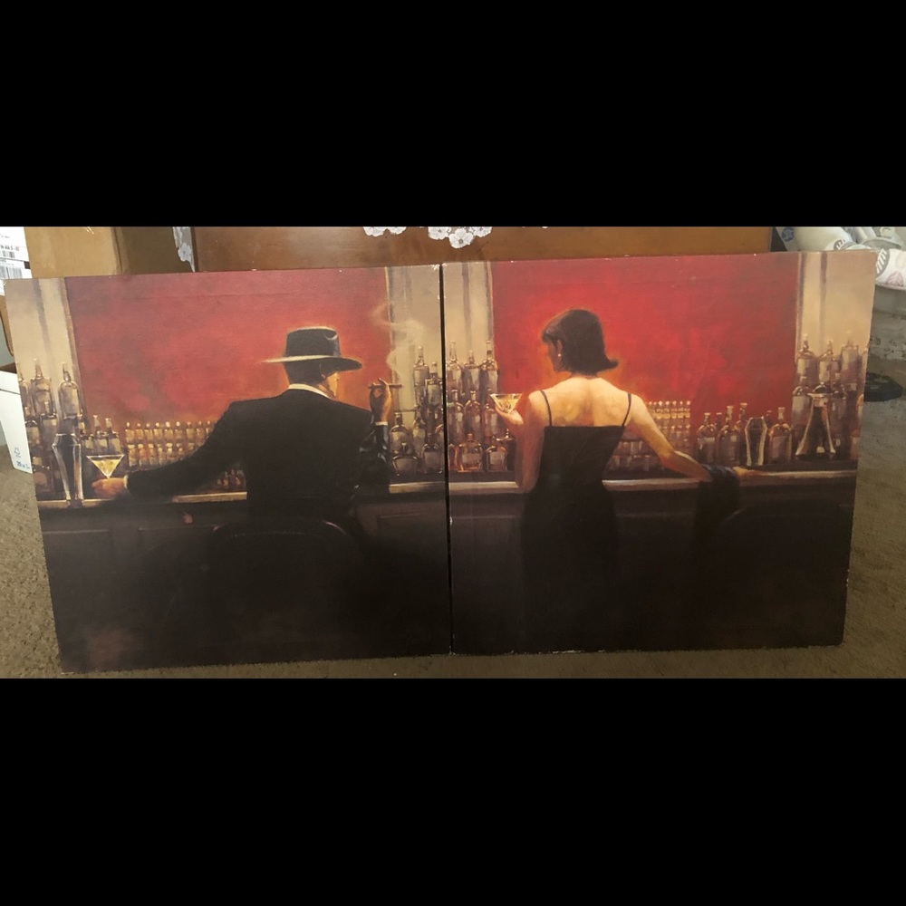 Set of Wall Art Canvasas
